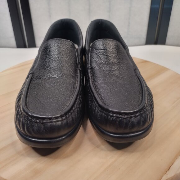 SAS Tripad Comfort Slip-on Black Leather Walking Loafers Shoes Women US 9N - Picture 4 of 15